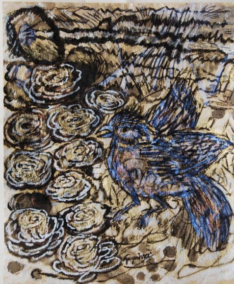 Jayashree Chakravarty Untitled 4 (Bird)