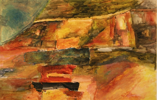 Ram Kumar, Untitled Landscape 2