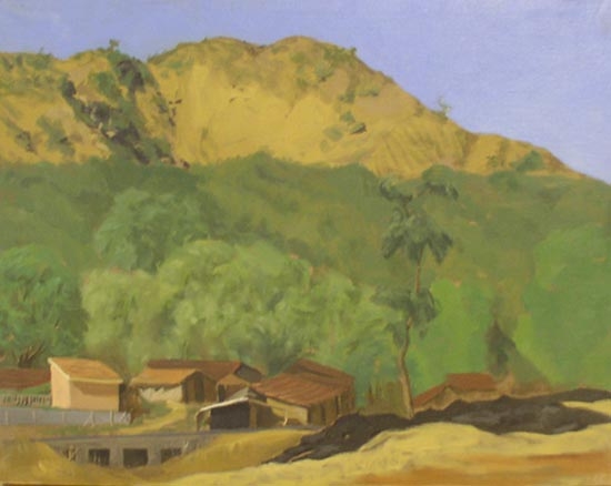Sudhir Patwardhan UNTITLED LANDSCAPE 1