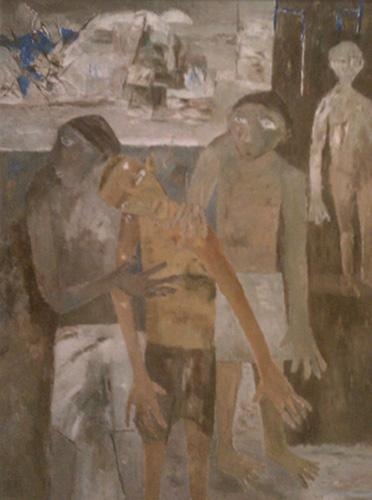 Ram Kumar Untitled (Figurative)