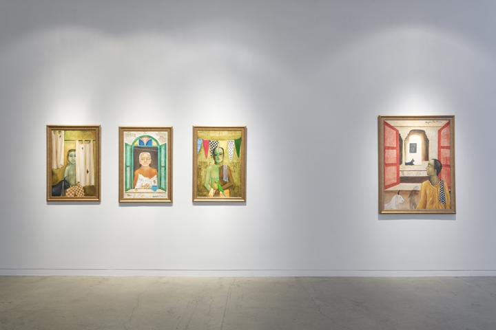 Anjolie Ela Menon | By the River, Installation View 4