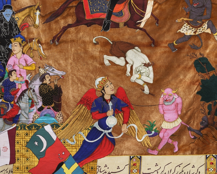 Khadim Ali What Now My Friend? (detail)