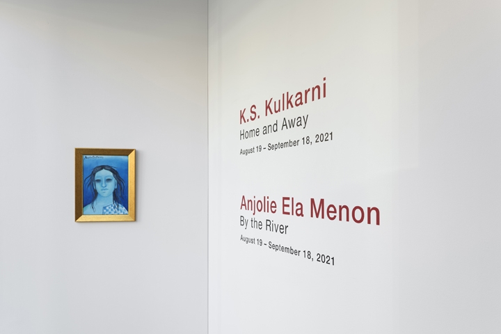 Anjolie Ela Menon | By the River, Installation View 18