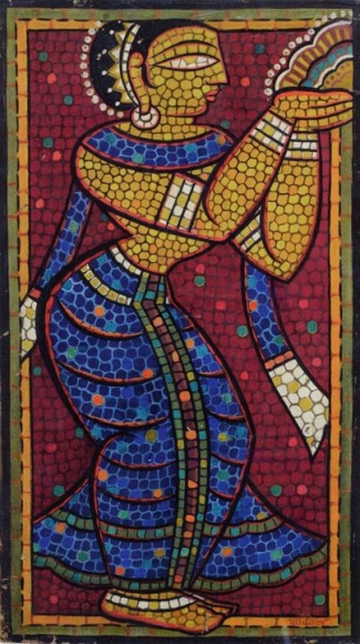 Jamini Roy STANDING GOPI
