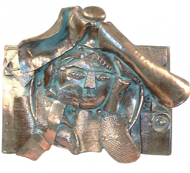 Laxma Goud, Portrait Relief 12