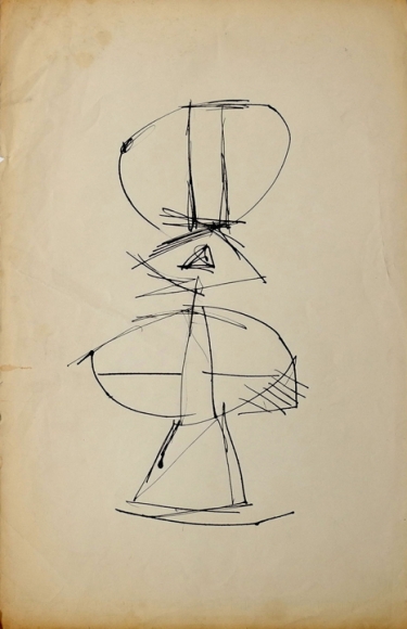 Ernest Mancoba Untitled (Figure 4)