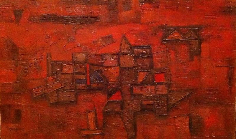 Ram Kumar UNTITLED (BENARES SERIES)
