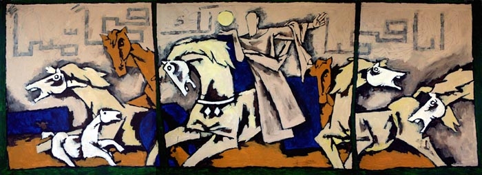 M.F. Husain Vision XIV