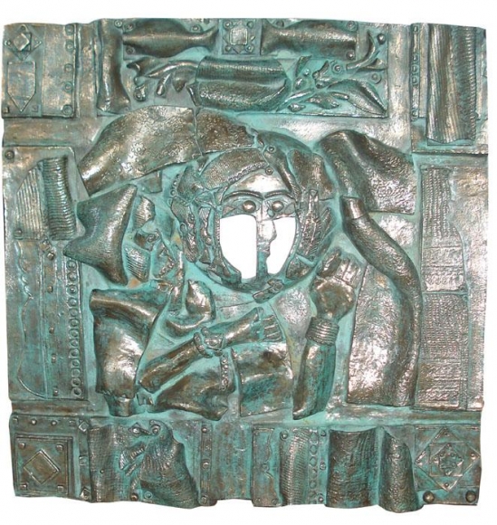 Laxma Goud, Portrait Relief 17