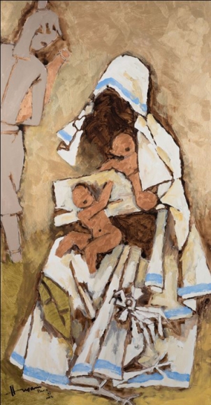 M F HUSAIN