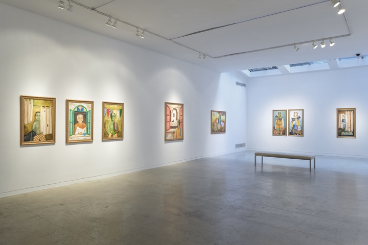 Anjolie Ela Menon | By the River, Installation View 2