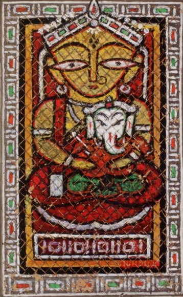 Jamini Roy UNTITLED (GANESH JANANI)
