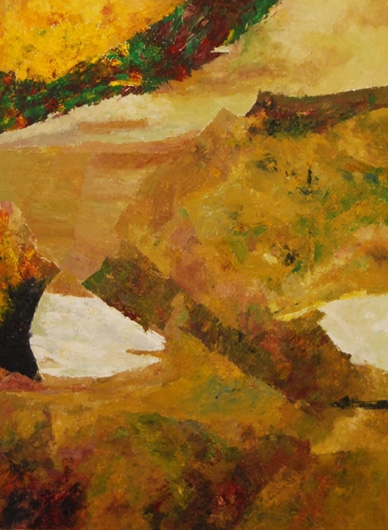 Ram Kumar Untitled Abstract 15