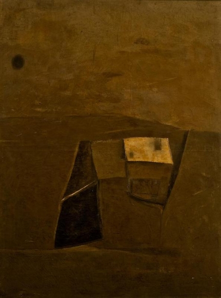 Ram Kumar Untitled Abstract