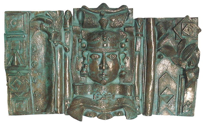 Laxma Goud, Portrait Relief 1