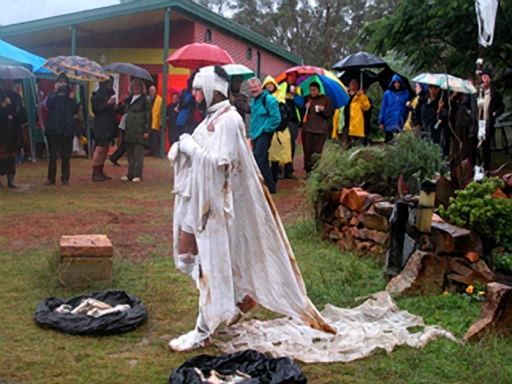 Bandu Manamperi Bandaged Body (Performance Still)