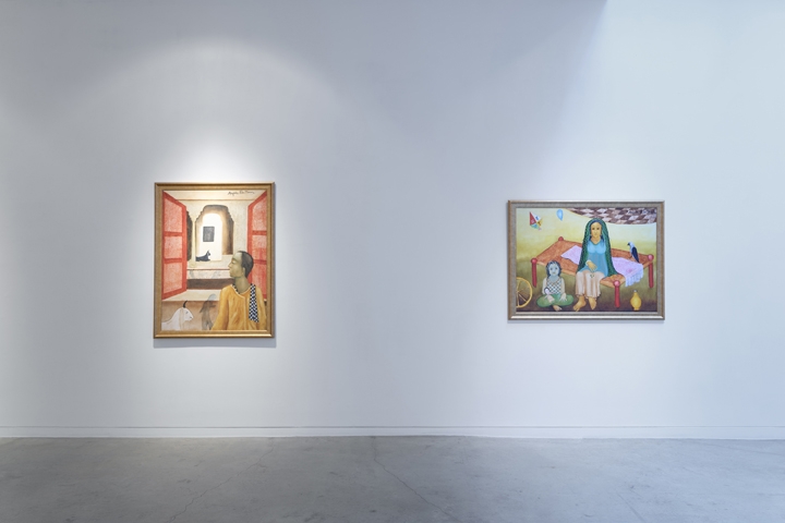 Anjolie Ela Menon | By the River, Installation View 5