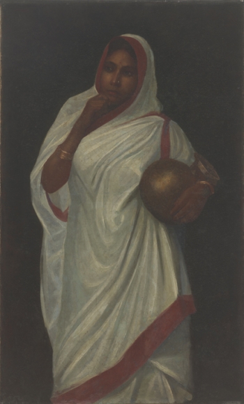 Hemen Mazumdar Untitled (Lady in Sari)