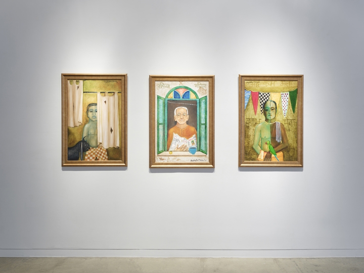 Anjolie Ela Menon | By the River, Installation View 3