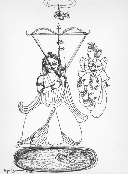 Jayasri Burman From the Draupadi Series 5
