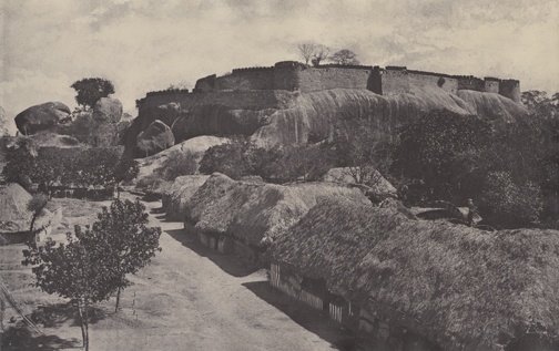 The Hill Fort at Trimium, Poodocottah, India