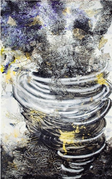 Jayashree Chakravarty UNTITLED 5 (THE EYE OF THE STORM)