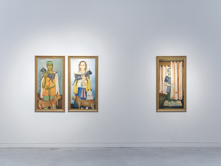 Anjolie Ela Menon | By the River, Installation View 8