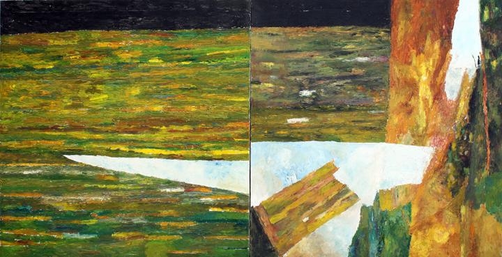 Ram Kumar UNTITLED (DIPTYCH)