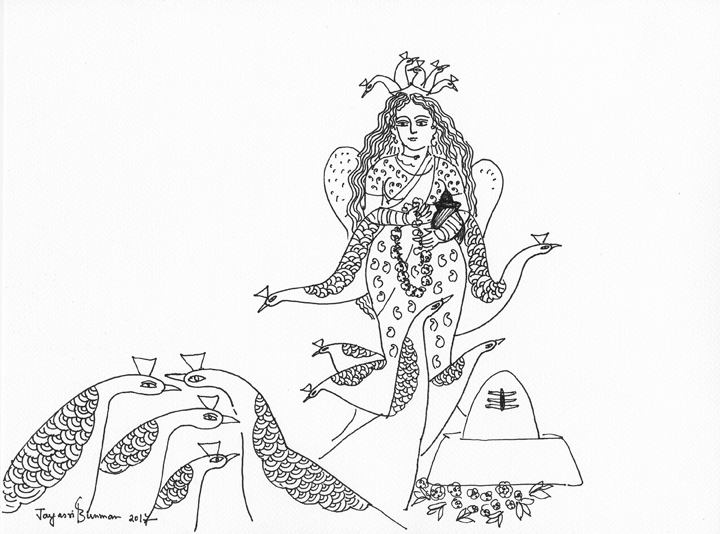 Jayasri Burman From the Draupadi Series 9