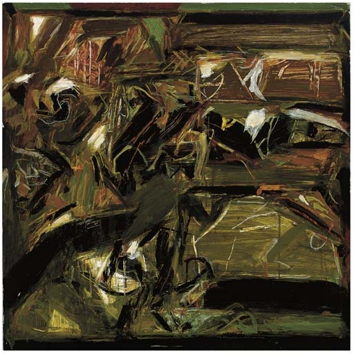 S.H Raza Untitled Abstract
