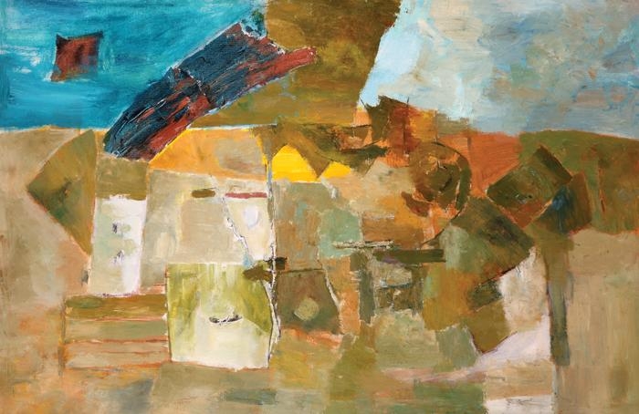 Ram Kumar UNTITLED LANDSCAPE 8