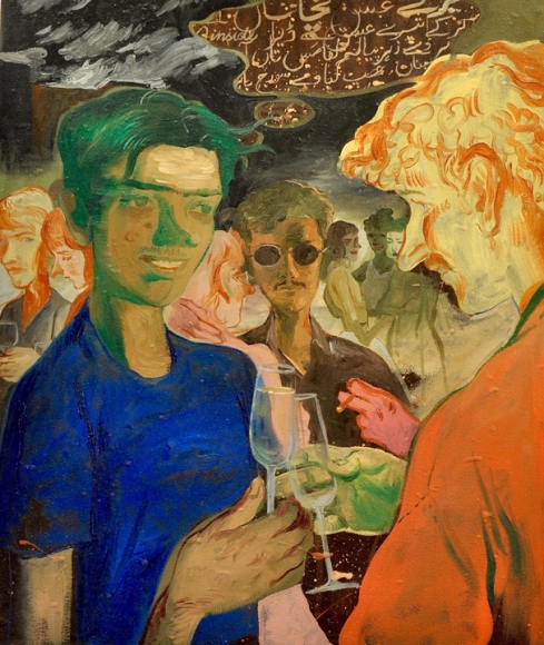 Salman Toor The Toast