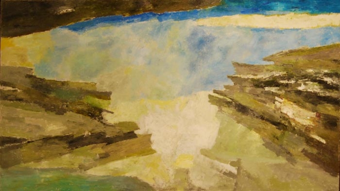 Ram Kumar Untitled Landscape (Sky)