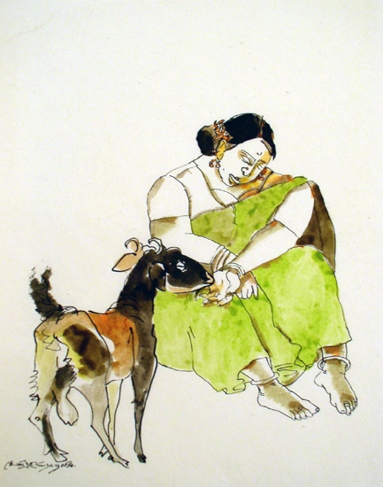 Laxma Goud WATERCOLOR #9