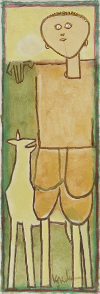 K.S. Kulkarni, Man and Goat