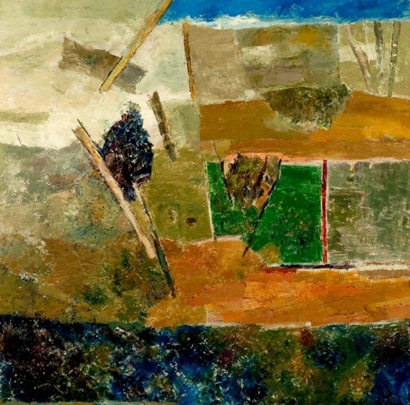 Ram Kumar Untitled Landscape 1