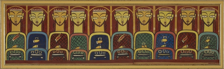 Jamini Roy Untitled (Last Supper)