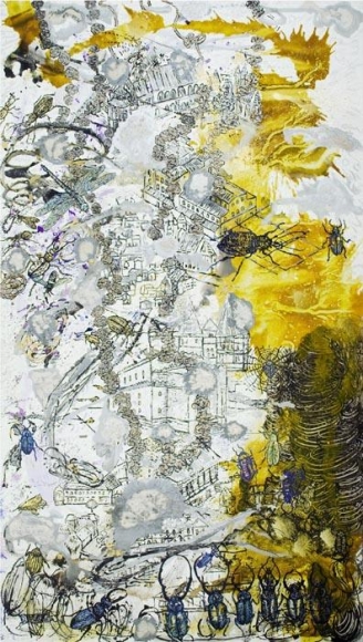 Jayashree Chakravarty UNTITLED 4 (STANDING WITNESS)