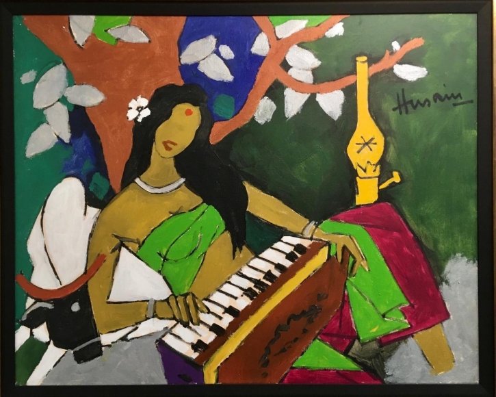 M F HUSAIN