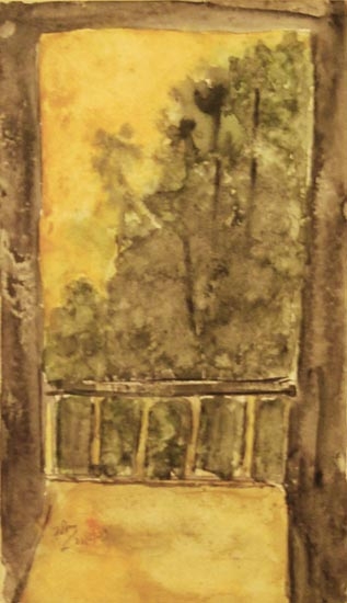 Rabindranath Tagore UNTITLED (BALCONY)