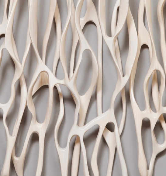 White Delicate Loops