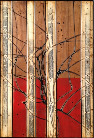Aspenized 15 acrylic on panel