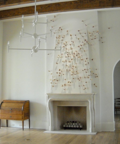 Bradley Sabin Floral Wall Installation