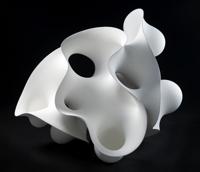 SInuate stoneware 40" x 32" x 31.5"