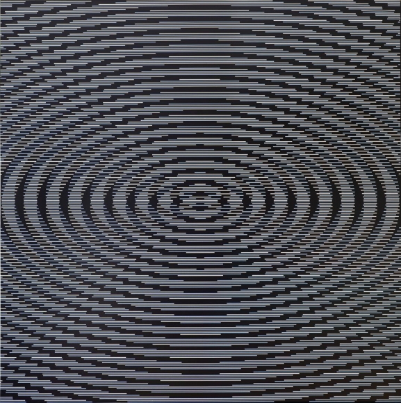 James Flynn The Memory of Water Silver Blue, 2018
