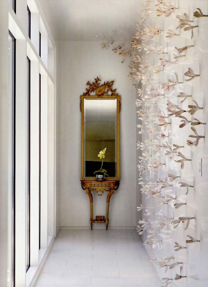 Bradley Sabin Floral Wall Installation