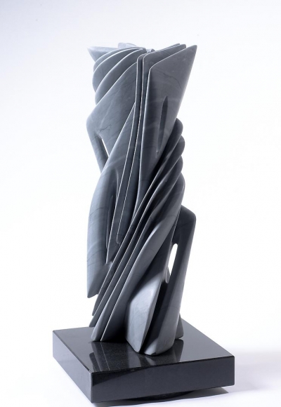 Untitled XII gray bardiglio marble