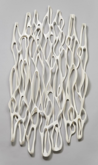 White Delicate Loops