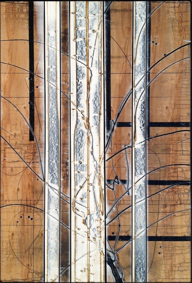Aspenized 19 acrylic on panel