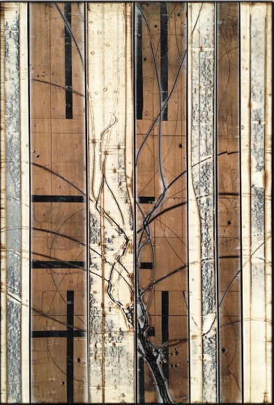 Aspenized 20 acrylic on panel